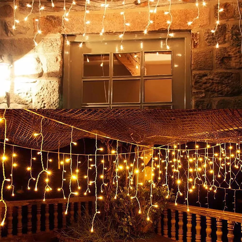 LED Solar String Light Outdoor Garden Fairy Lights Led Twinkle Waterproof Lamp for Christmas Party