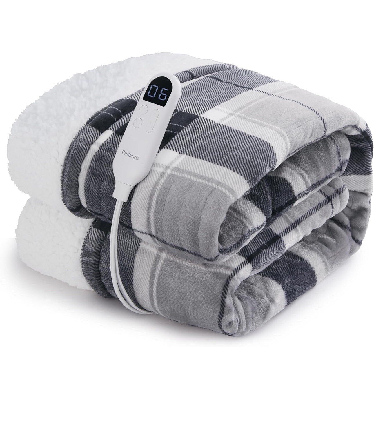 3 Heating Levels Fleece Heated Blanket Wearable Warmer